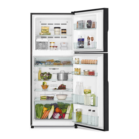 Hitachi R-VG420P8PB (KD) (XRZ) Stylish Line Refrigerator 375L